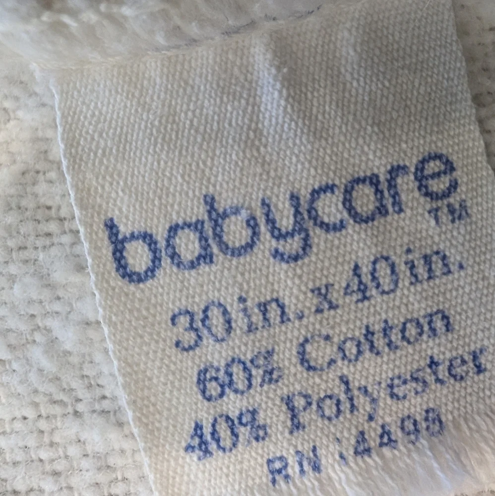 Vintage Colorful Monkey Baby Receiving Blanket Swaddle 39 X 26 Blue Orange Green